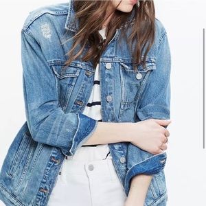 Madewell Oversized Jean Jacket